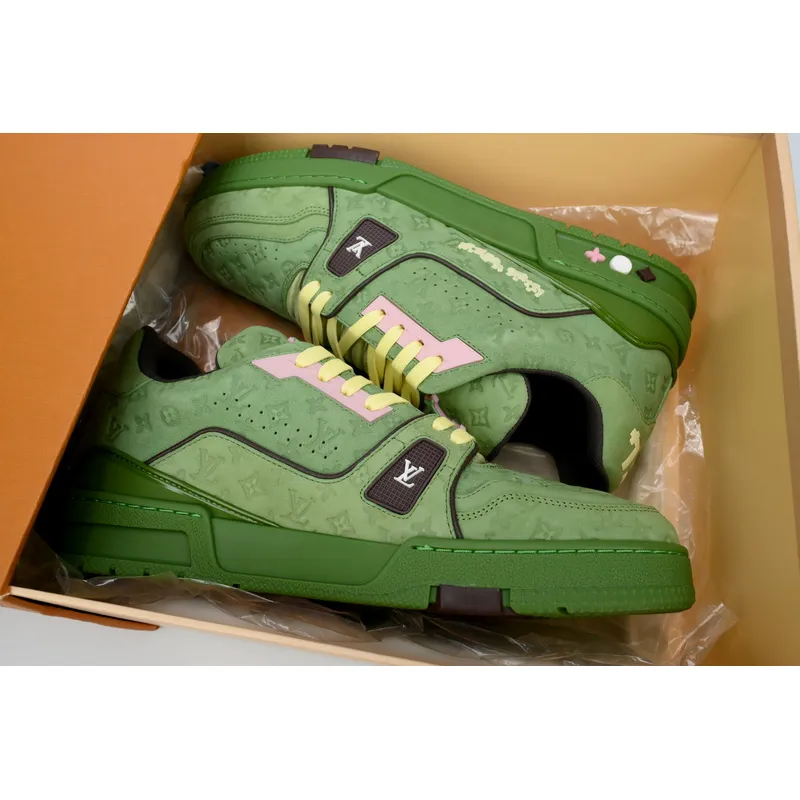 Tyler x LOUIS VUITTON Trainer Green
