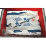 PB Air Jordan 4 "Military Blue"