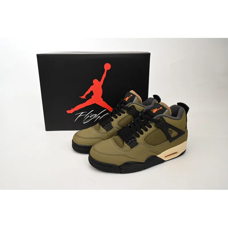 PB Batch Air Jordan 4 Amu Army Green