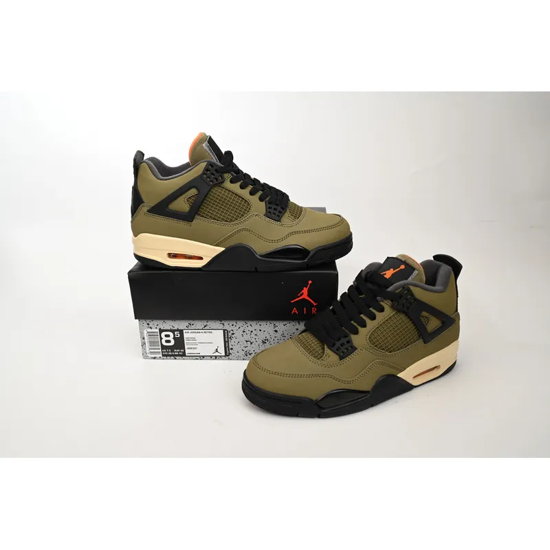 PB Batch Air Jordan 4 Amu Army Green
