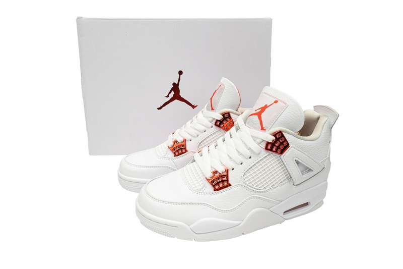 PB Air Jordan 4 Retro "Metallic Orange"
