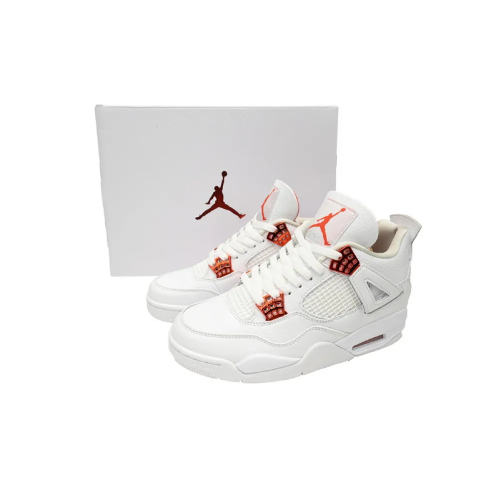 PB Air Jordan 4 Retro "Metallic Orange"