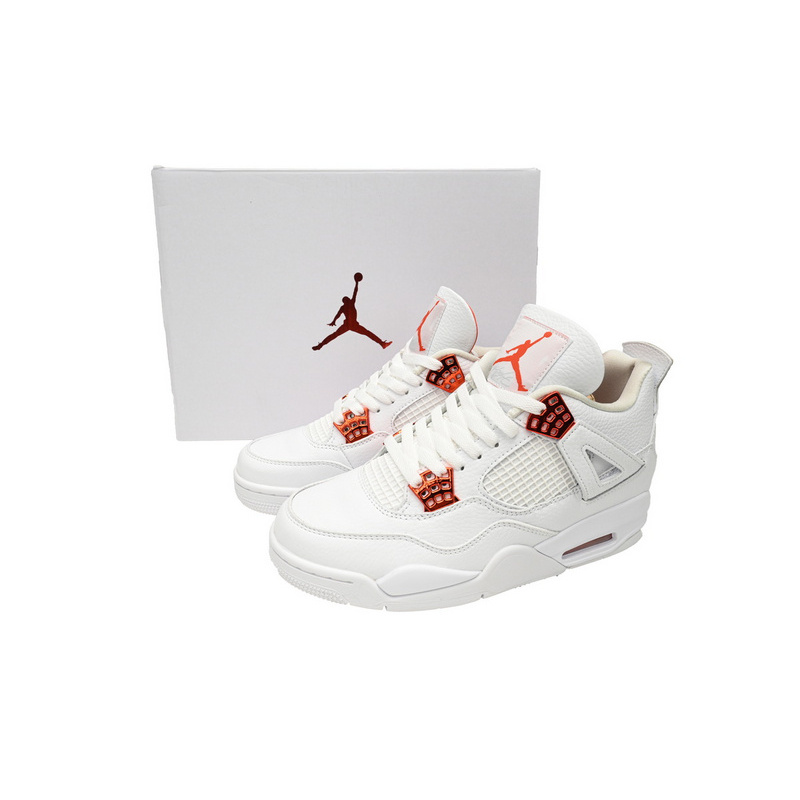 PB Air Jordan 4 Retro "Metallic Orange"