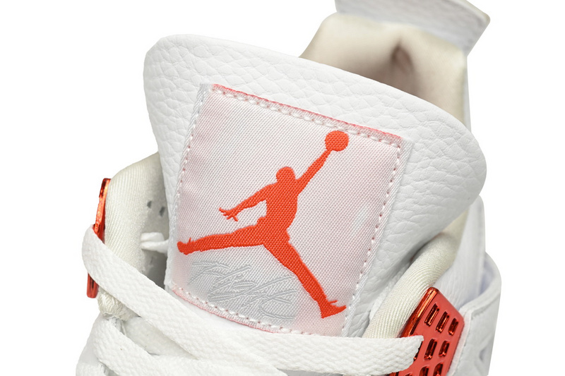 PB Air Jordan 4 Retro "Metallic Orange"