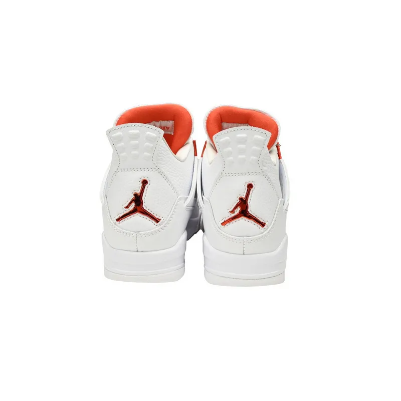 PB Air Jordan 4 Retro "Metallic Orange"