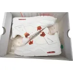 PB Air Jordan 4 Retro "Metallic Orange"