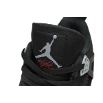 PB Batch  Air Jordan 4 Retro Black Canvas