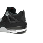 PB Batch  Air Jordan 4 Retro Black Canvas