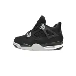 PB Batch  Air Jordan 4 Retro Black Canvas