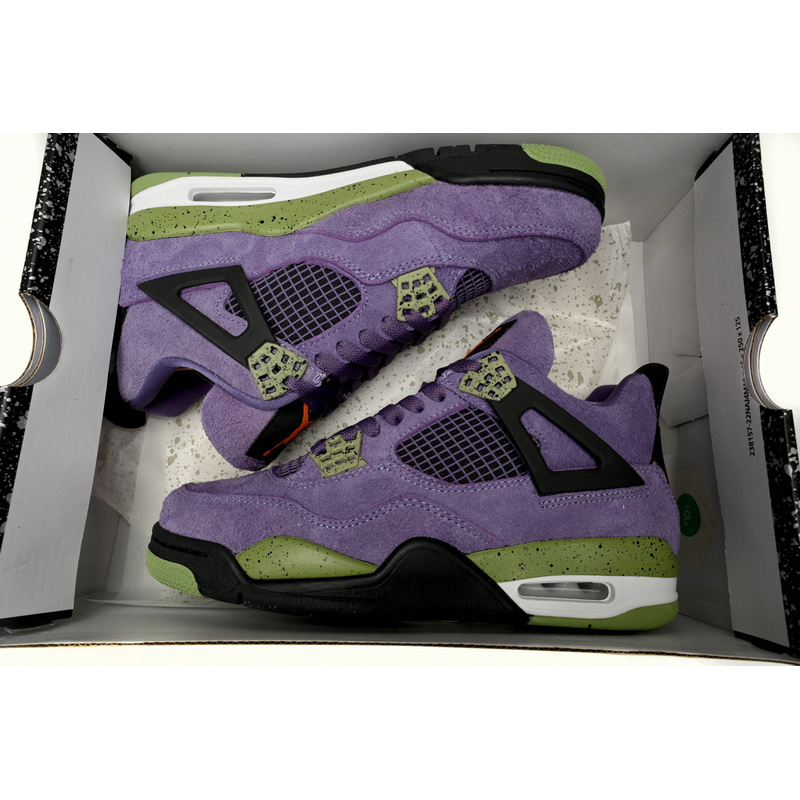 PB Batch  Air Jordan 4 Retro Canyon Purple