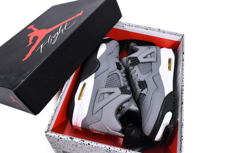 PB Batch  Air Jordan 4 Retro Cool Grey