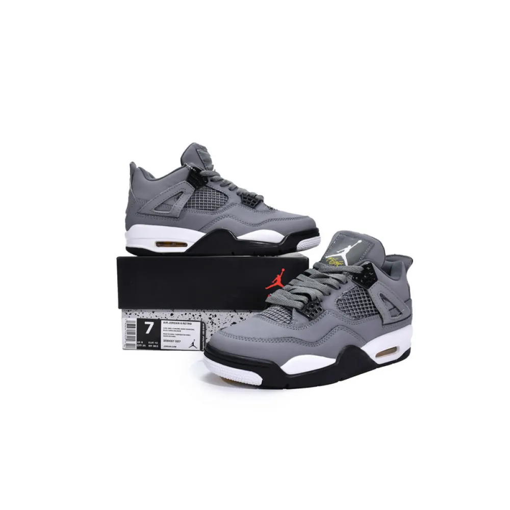 PB Batch  Air Jordan 4 Retro Cool Grey