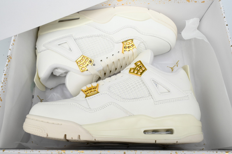 PB Batch Nike Air Jordan 4 WMNS "Sail"