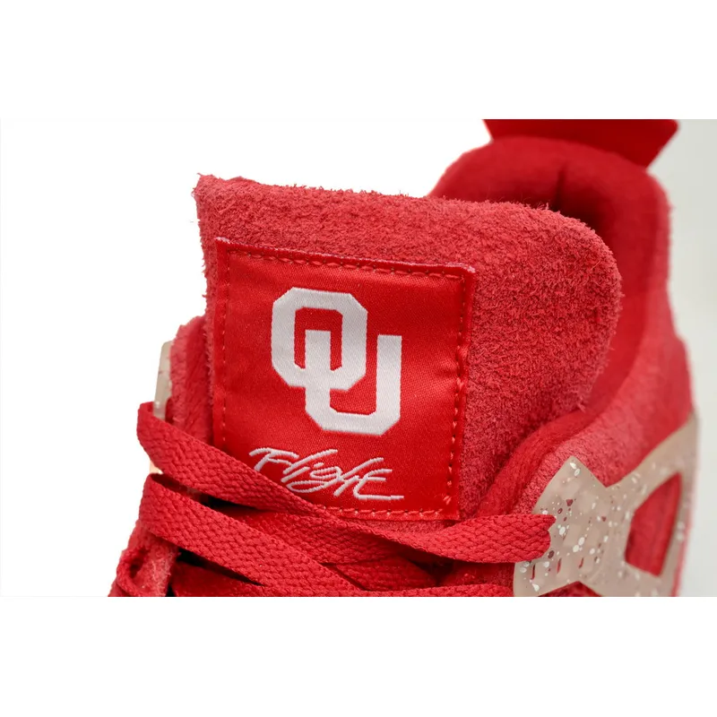 PB Bacth Air Jordan 4 Retro University Red Limited