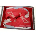 PB Bacth Air Jordan 4 Retro University Red Limited