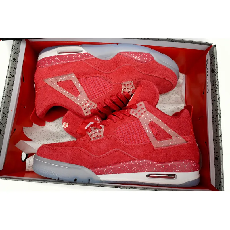 PB Bacth Air Jordan 4 Retro University Red Limited