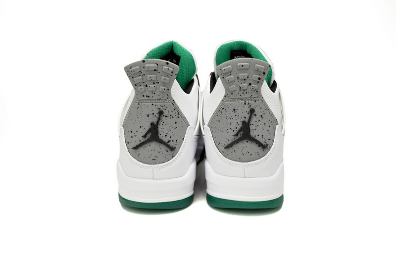PB Bacth Air Jordan WMNS 4 Retro Jamaica White Green