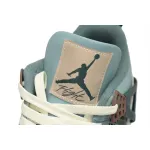 PB Bacth KNCW KNCW x Air Jordan 4 Retro Blue Grey Brown