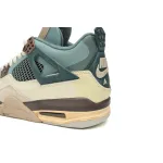 PB Bacth KNCW KNCW x Air Jordan 4 Retro Blue Grey Brown