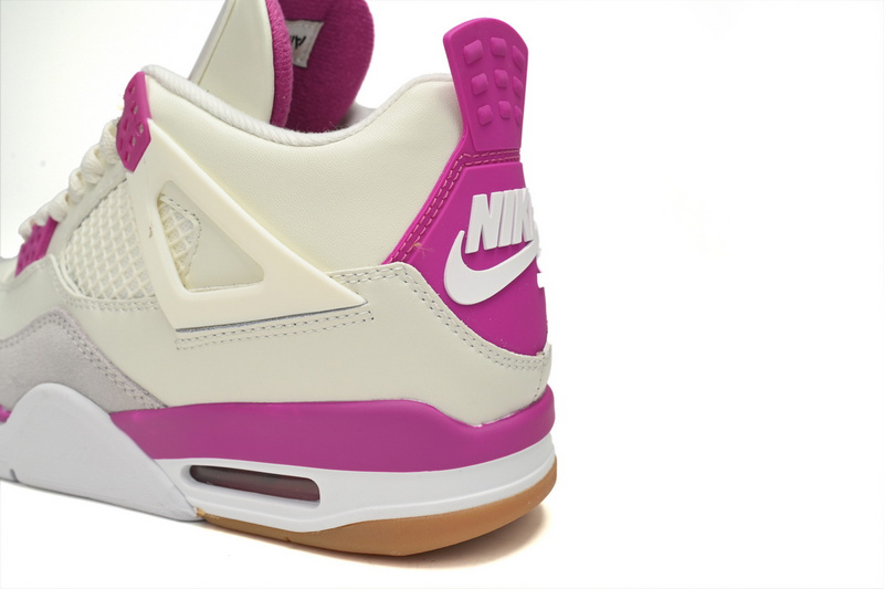 PB Bacth Nike SB x Air Jordan 4 White Purple Grey