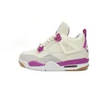 PB Bacth Nike SB x Air Jordan 4 White Purple Grey