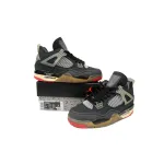 PB Bacth OFF White x Air Jordan 4 Bred