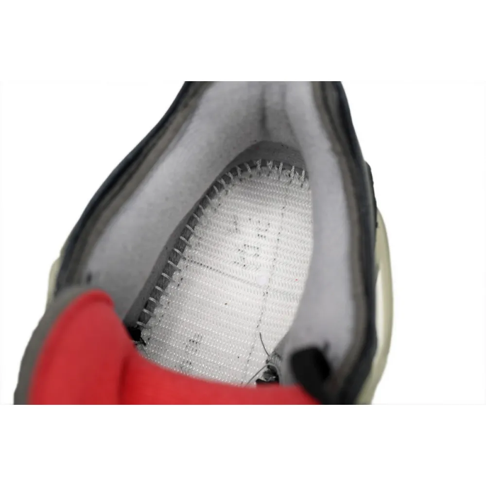 PB Bacth OFF White x Air Jordan 4 Bred