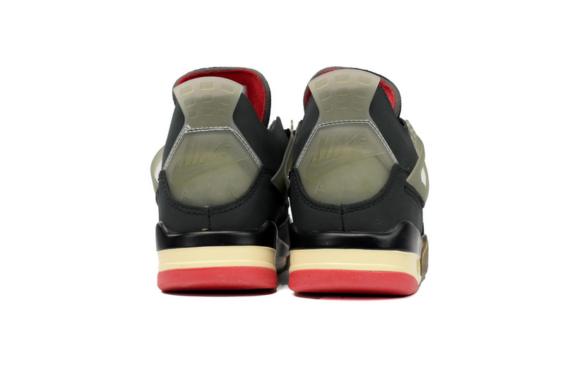 PB Bacth OFF White x Air Jordan 4 Bred