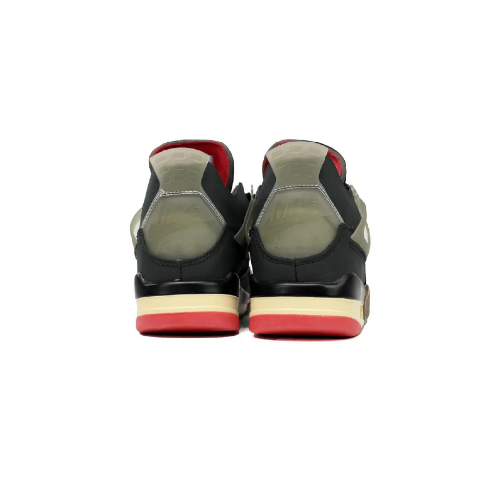 PB Bacth OFF White x Air Jordan 4 Bred