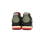 PB Bacth OFF White x Air Jordan 4 Bred