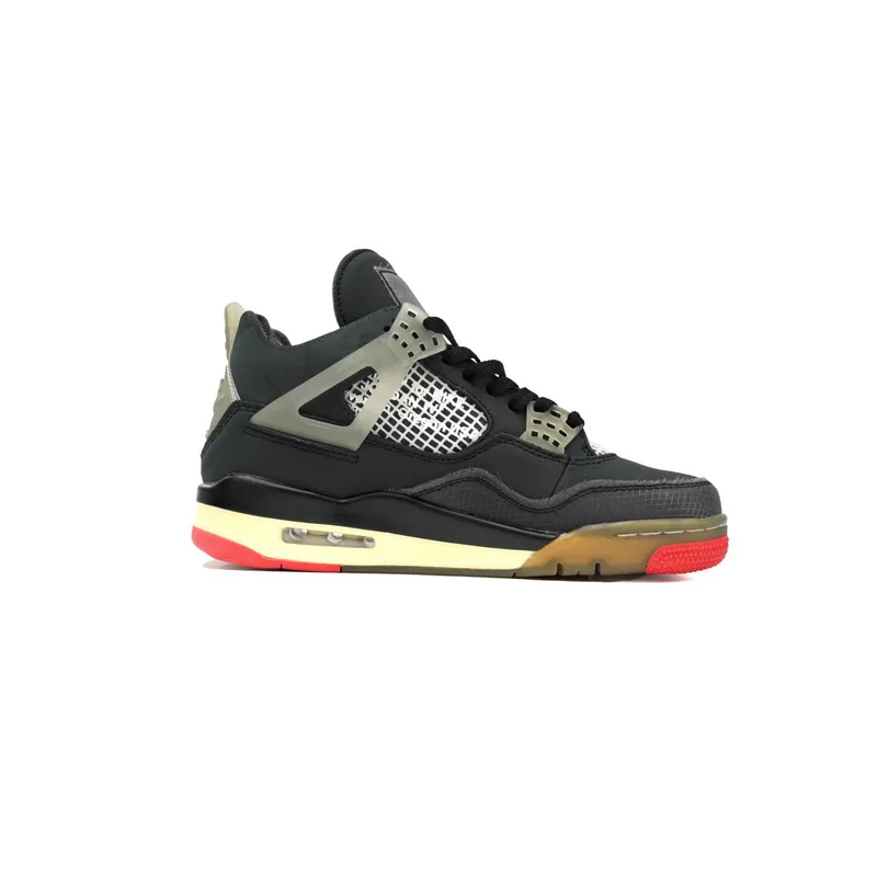 PB Bacth OFF White x Air Jordan 4 Bred