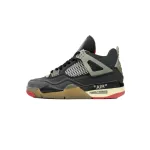 PB Bacth OFF White x Air Jordan 4 Bred