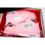 PB Bacth OFF White x Air Jordan 4 Pink Co Branding