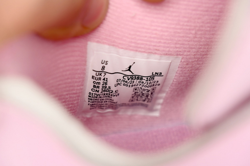 PB Bacth OFF White x Air Jordan 4 Pink Co Branding