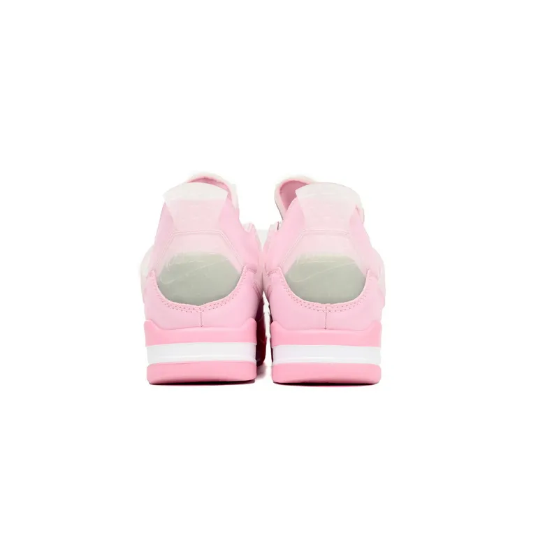 PB Bacth OFF White x Air Jordan 4 Pink Co Branding