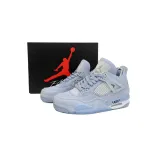 PB Bacth Off-White x Air Jordan 4 Sail