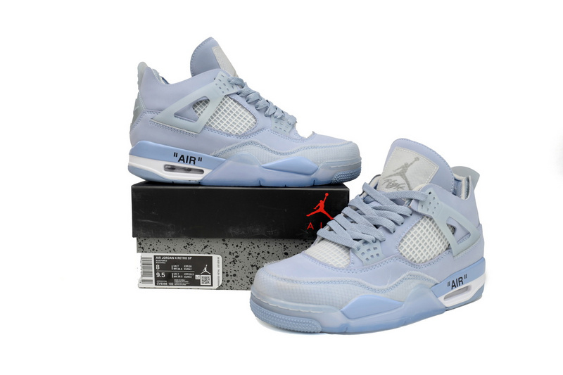 PB Bacth Off-White x Air Jordan 4 Sail