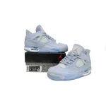 PB Bacth Off-White x Air Jordan 4 Sail