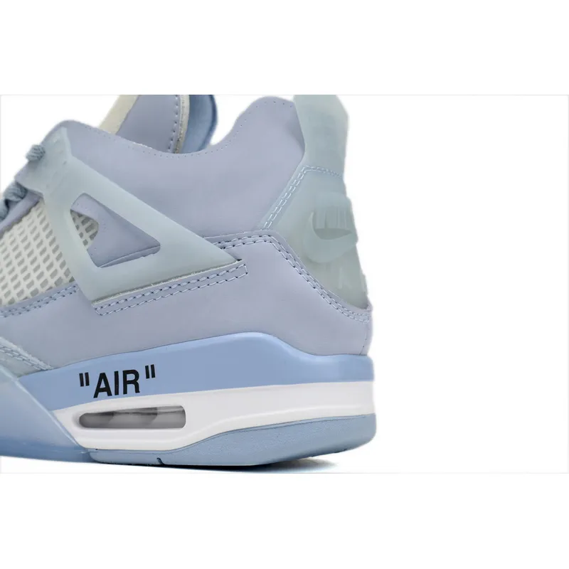 PB Bacth Off-White x Air Jordan 4 Sail