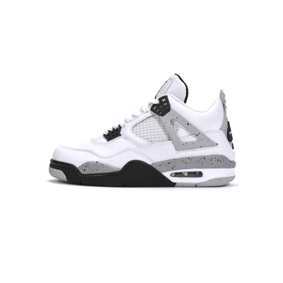 PB Batch  Air Jordan 4 Retro White Cement 01
