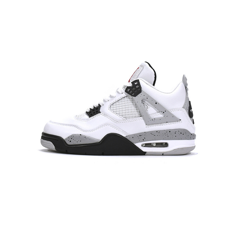 PB Batch  Air Jordan 4 Retro White Cement