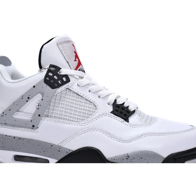 PB Batch  Air Jordan 4 Retro White Cement