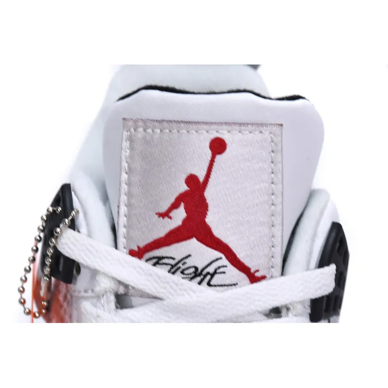 PB Batch  Air Jordan 4 Retro White Cement