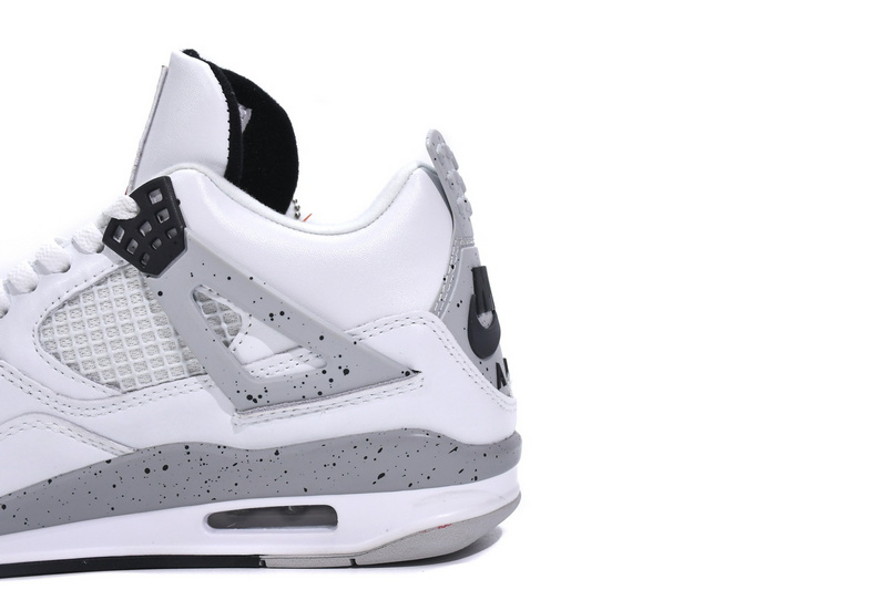 PB Batch  Air Jordan 4 Retro White Cement
