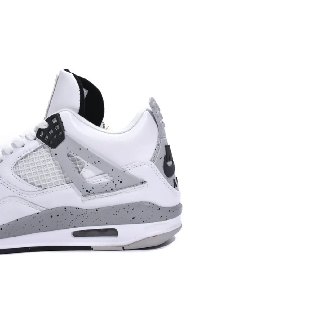 PB Batch  Air Jordan 4 Retro White Cement