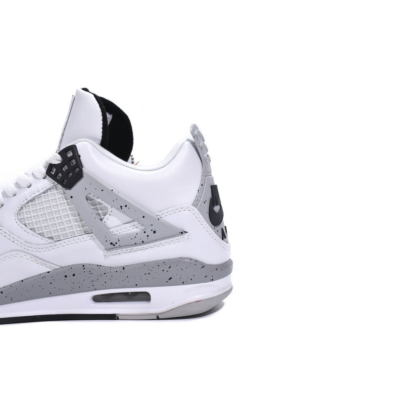 PB Batch  Air Jordan 4 Retro White Cement