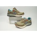 New Balance 990 Grey Coffee Color