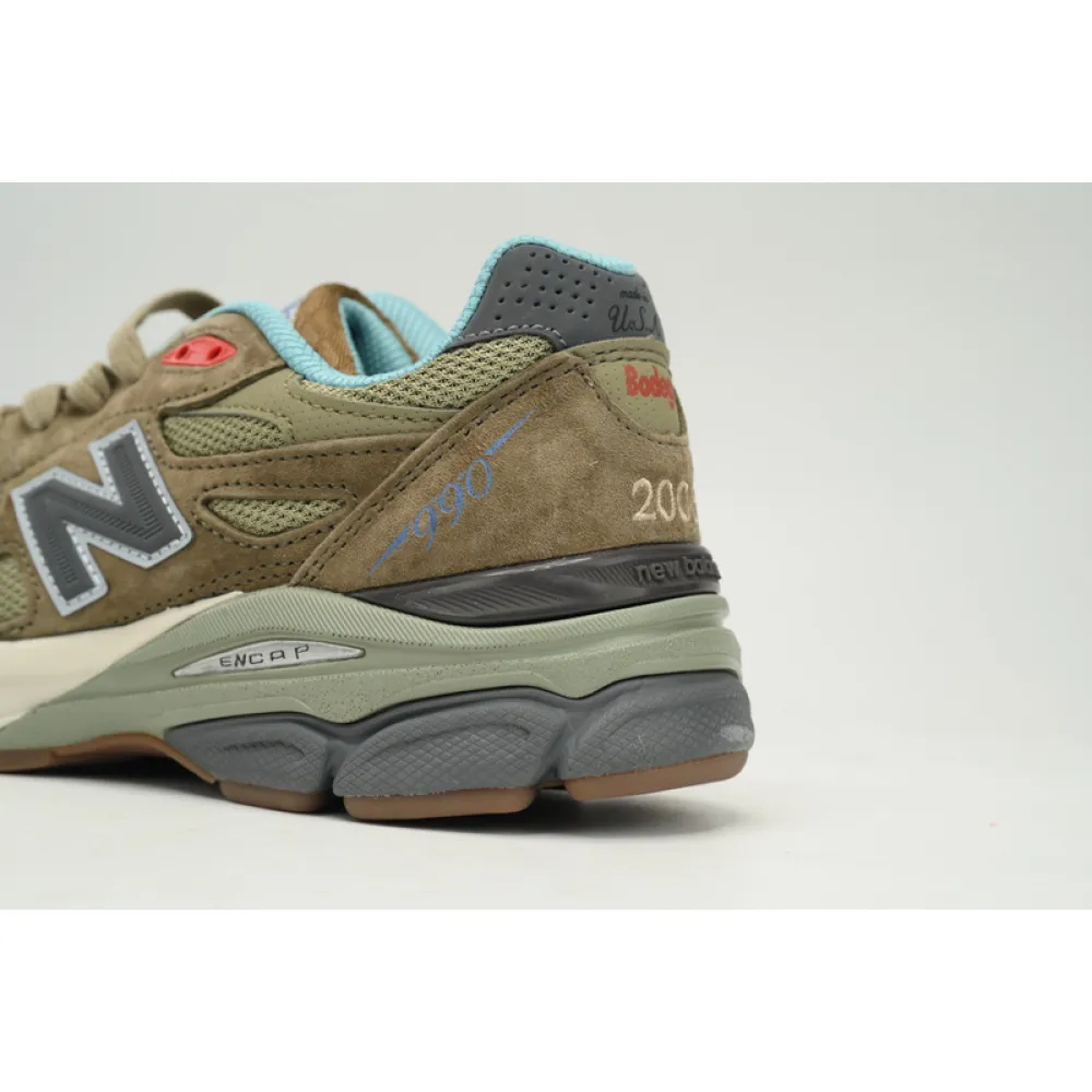 New Balance 990 Grey Coffee Color