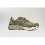 New Balance 990 Grey Coffee Color