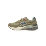 New Balance 990 Grey Coffee Color